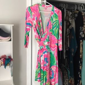 Lilly Pulitzer wrap dress